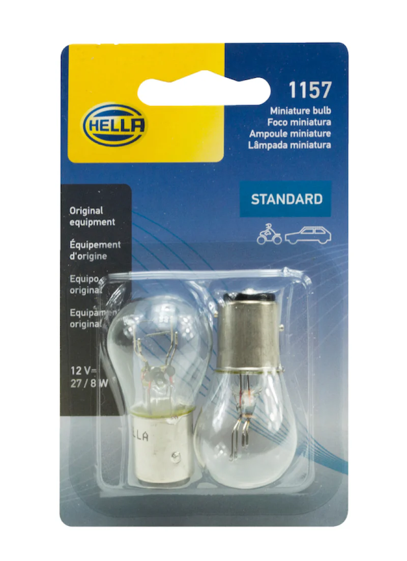 Hella Bulb 1157 12V 27/8W Ba9S S8 (2) - Image 5