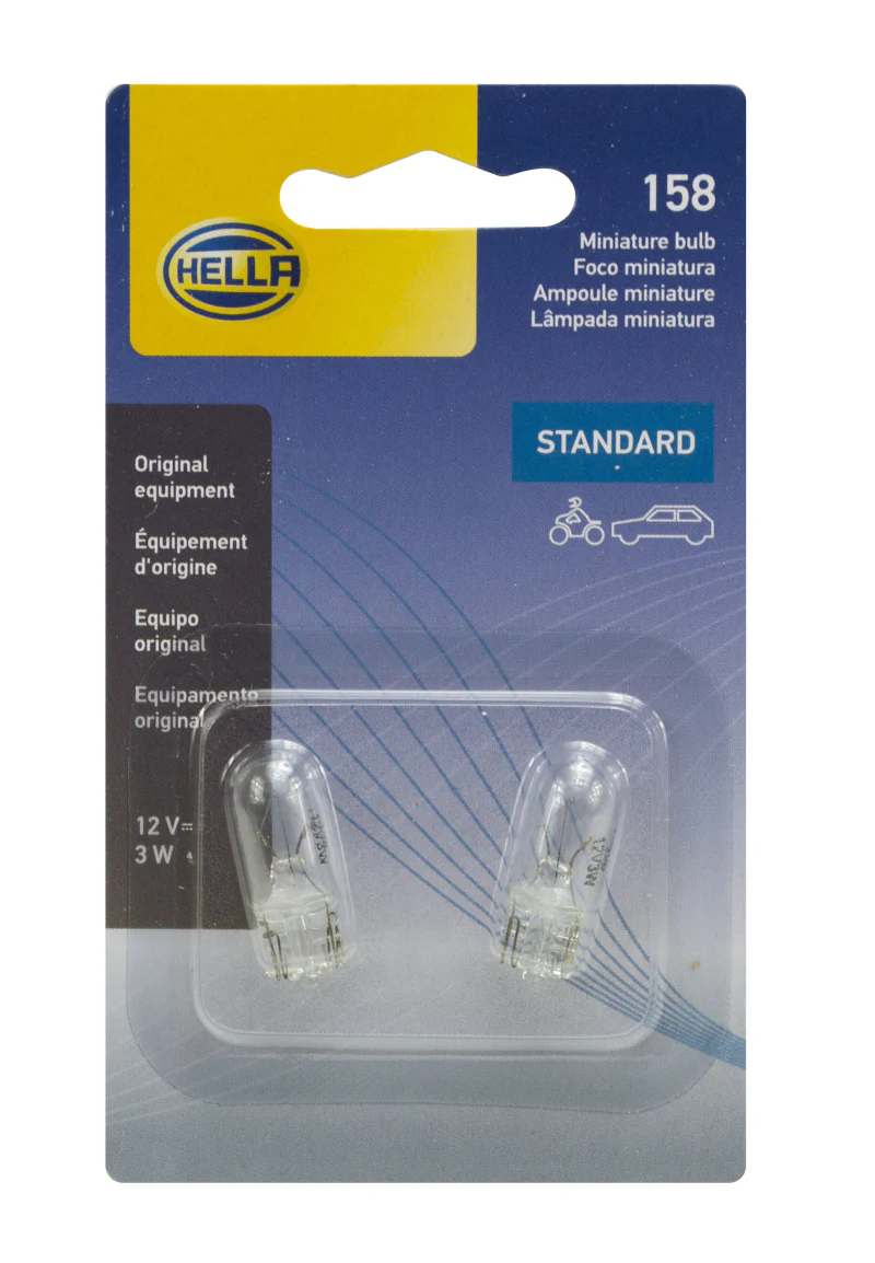 Hella Bulb 158 12V 3W W21X95D T325 Dot (2) - Image 8