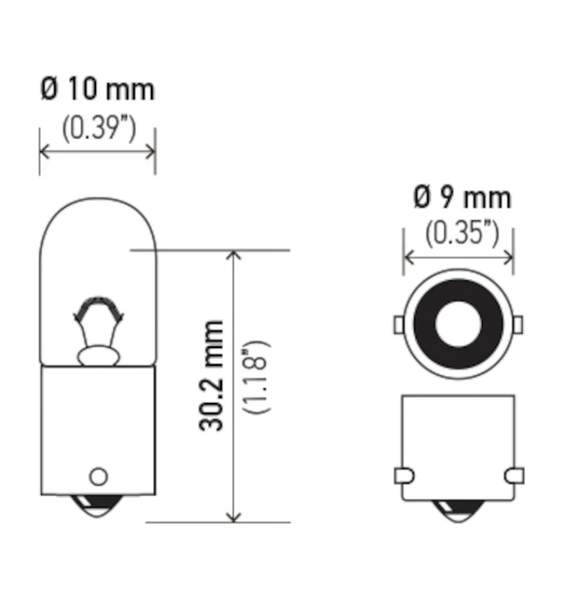 Hella Bulb 1893 12V 5W BA9s T3.25 - Image 8