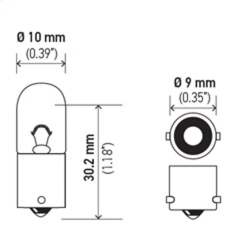 Hella Bulb 1893 12V 5W BA9s T3.25 - Image 9