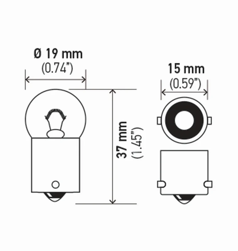Hella Bulb 5007 12V 5W Ba15S B6 (2) - Image 8