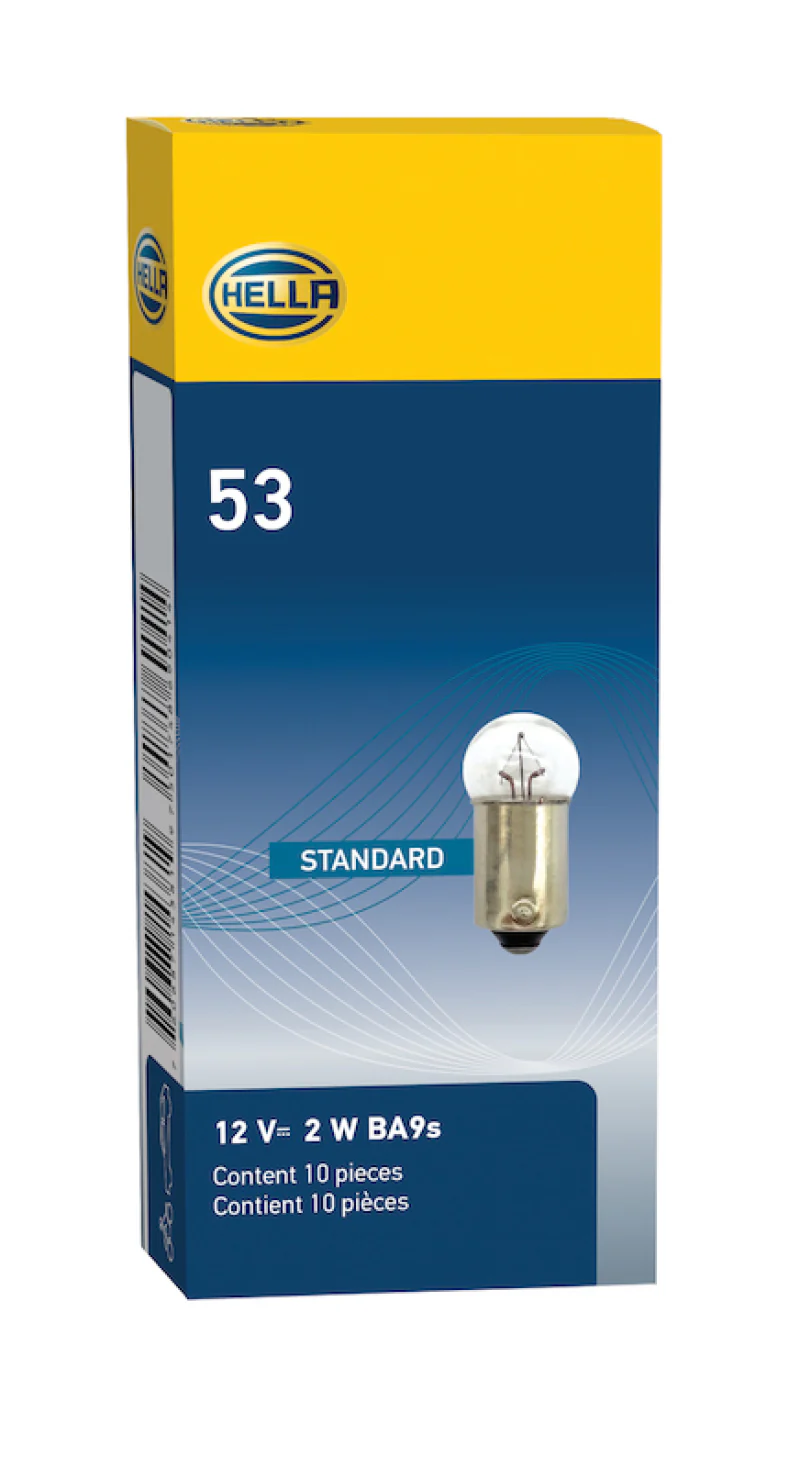 Hella Bulb 53 12V 2W 1CP BA9s G3.5 - Image 9