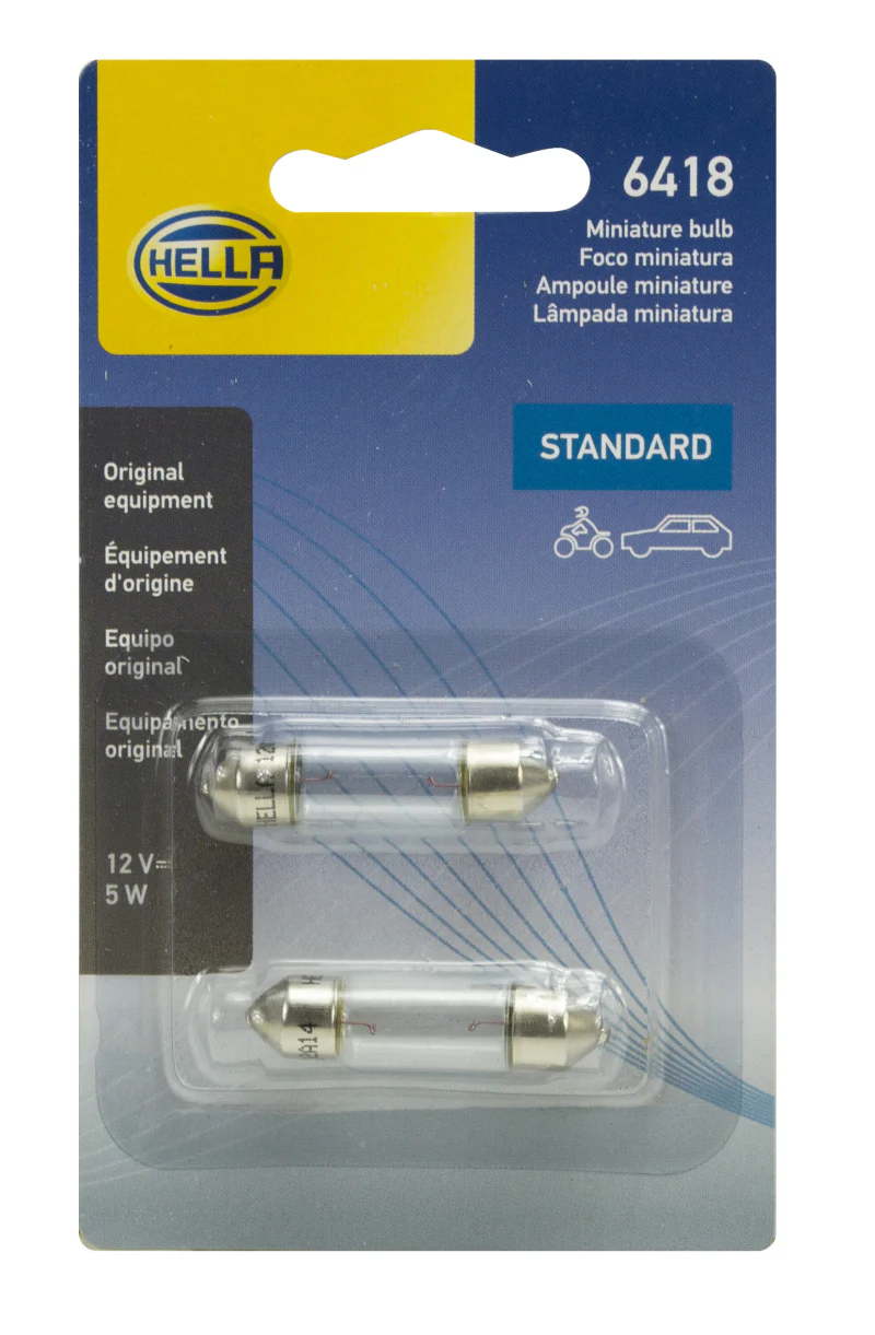 Hella Bulb 6418 12V 5W Sv858 T325 10X35 (2) - Image 4