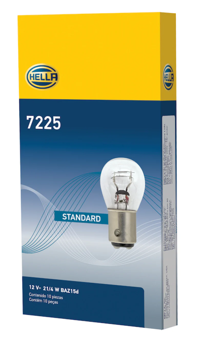 Hella Bulb 7225 12V 21/4W BAZ15d S8 - Image 5
