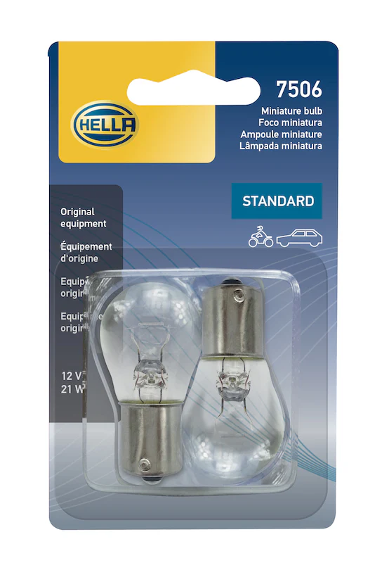 Hella Bulb 7506 12V 21W Ba15S S8 (2) - Image 4