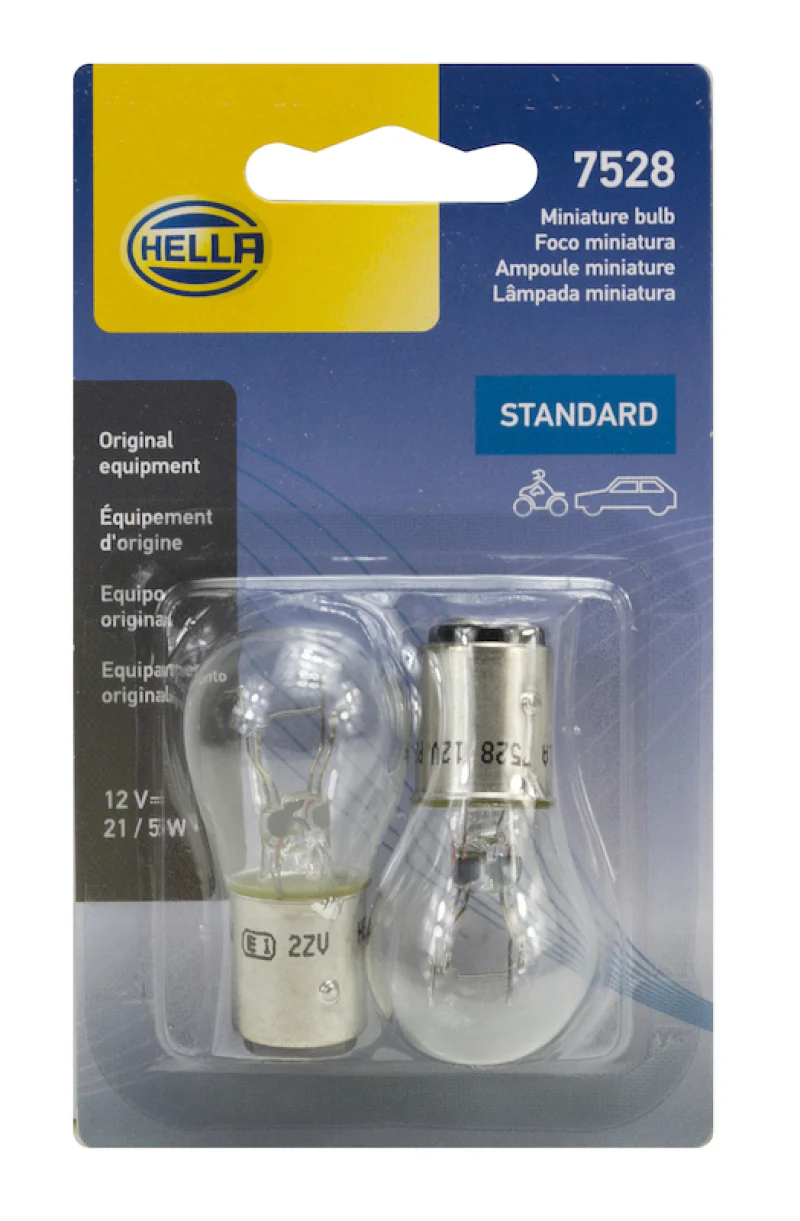 Hella Bulb 7528 12V 21/5W Bay15D S8 (2) - Image 6