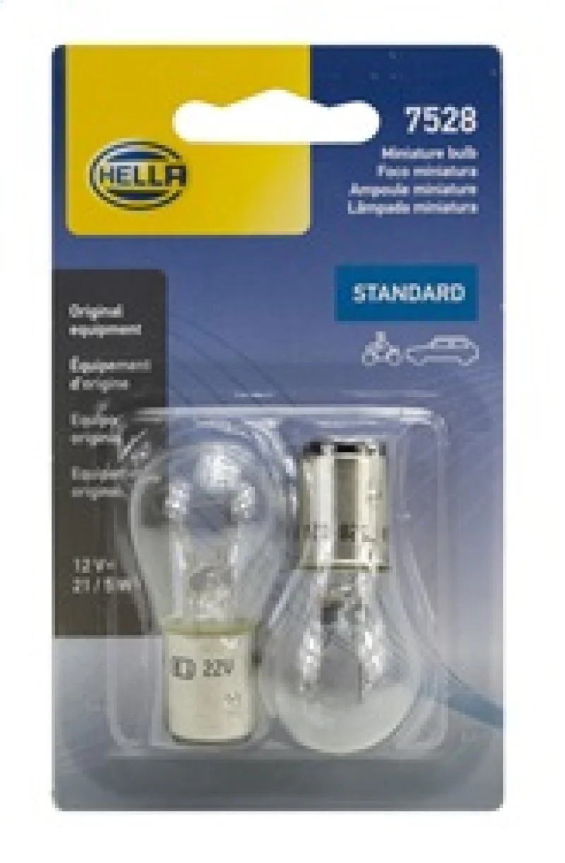 Hella Bulb 7528 12V 21/5W Bay15D S8 (2) - Image 9