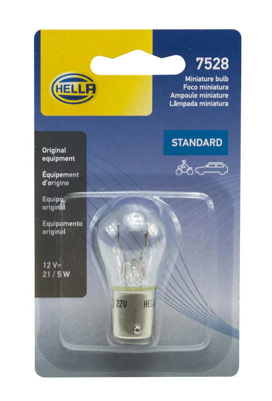 Hella Bulb 7528 12V 21/5W Bay15D S8 Sb - Image 6