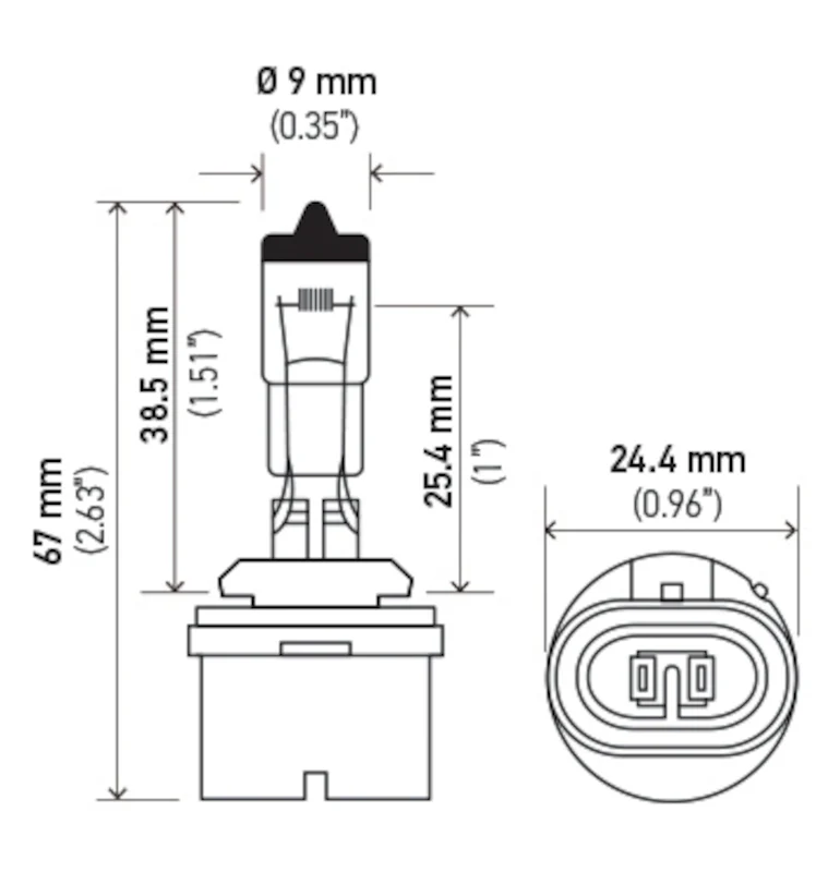 Hella Bulb 893 12V 37.5W PG13 T3.25 - Image 4
