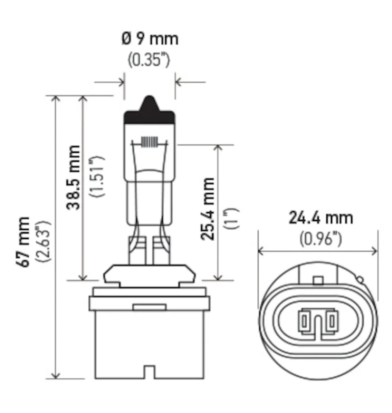 Hella Bulb 893 12V 37.5W PG13 T3.25 - Image 7