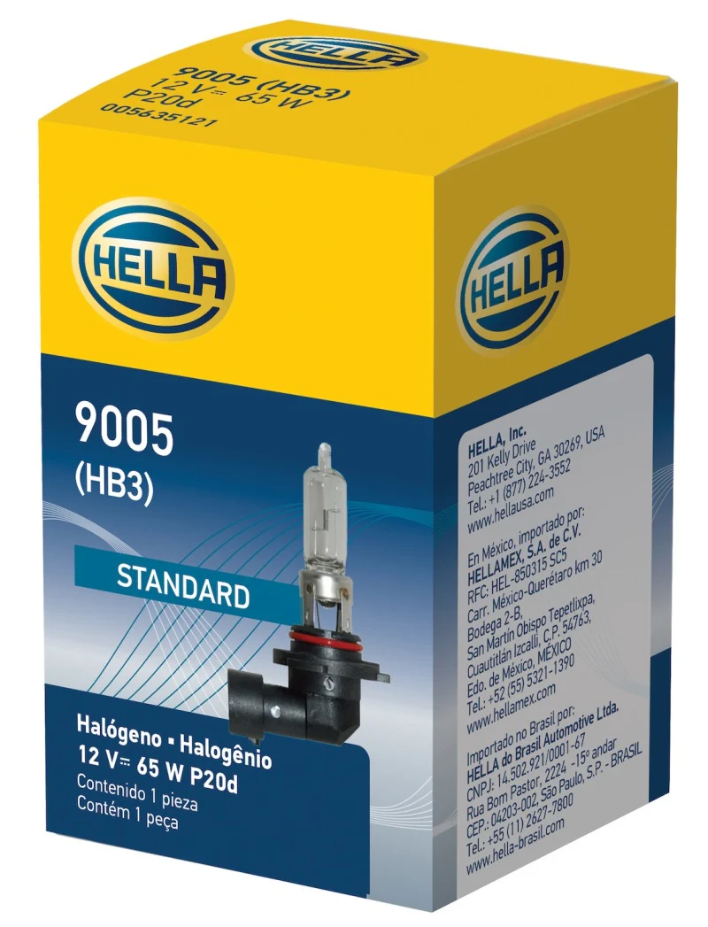 Hella Bulb 9005/HB3 12V 65W P20d T4 - Image 6