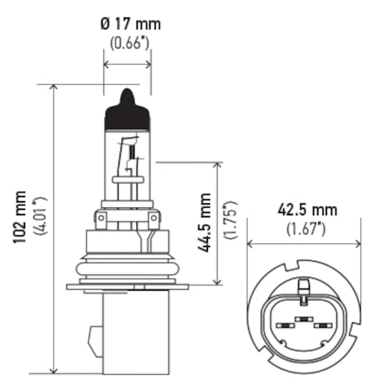 Hella Bulb 9007 12V 65/55W Px29T T4625 +50(2) - Image 11
