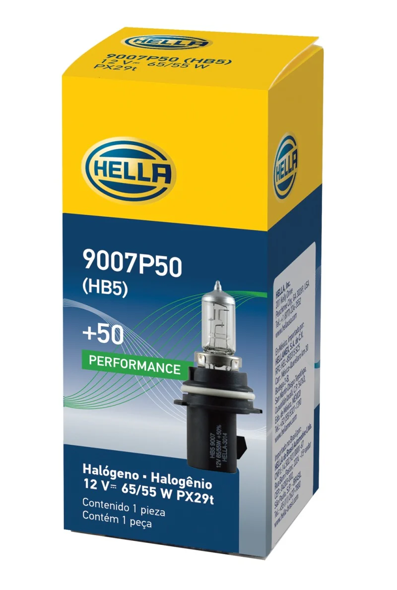 Hella Bulb 9007 12V 65/55W Px29T T4625 +50(2) - Image 4