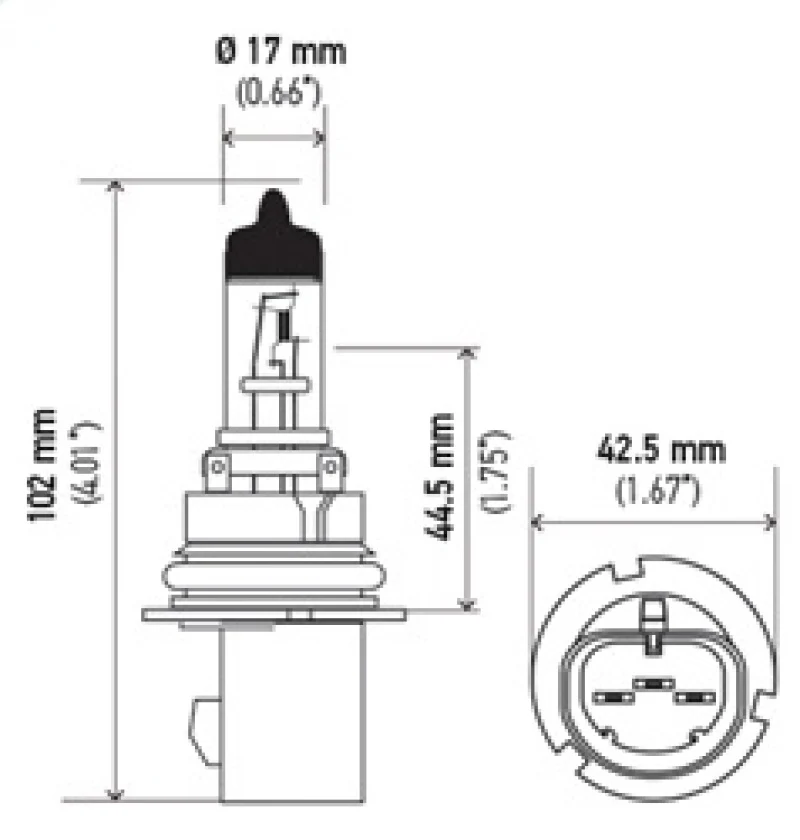Hella Bulb 9007 12V 65/55W Px29T T4625 +50(2) - Image 5