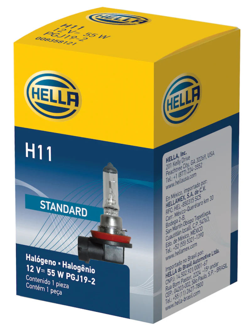 Hella Bulb H11 12V 55W Pgj192 T4 - Image 4