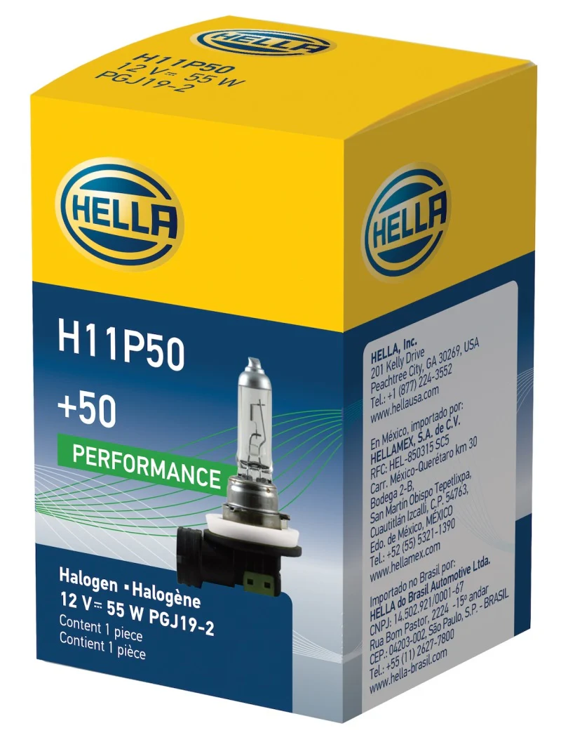 Hella Bulb H11 12V 55W Pgj192 T4 +50 - Image 6