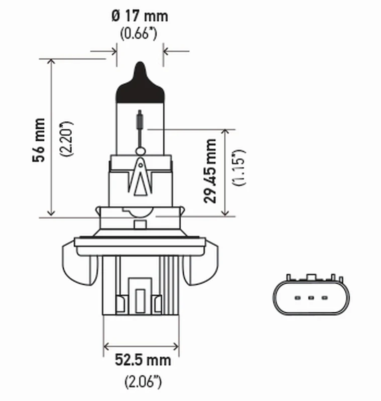 Hella Bulb H13 12V 60/55W P264T T4 (2) - Image 7
