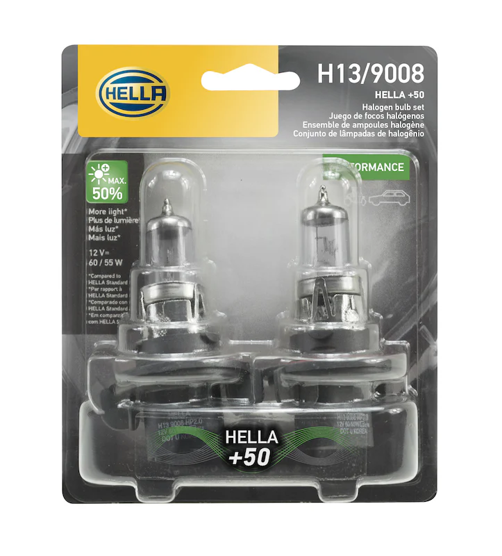 Hella Bulb H13 12V 60/55W P264T T4 +50 (2) - Image 6