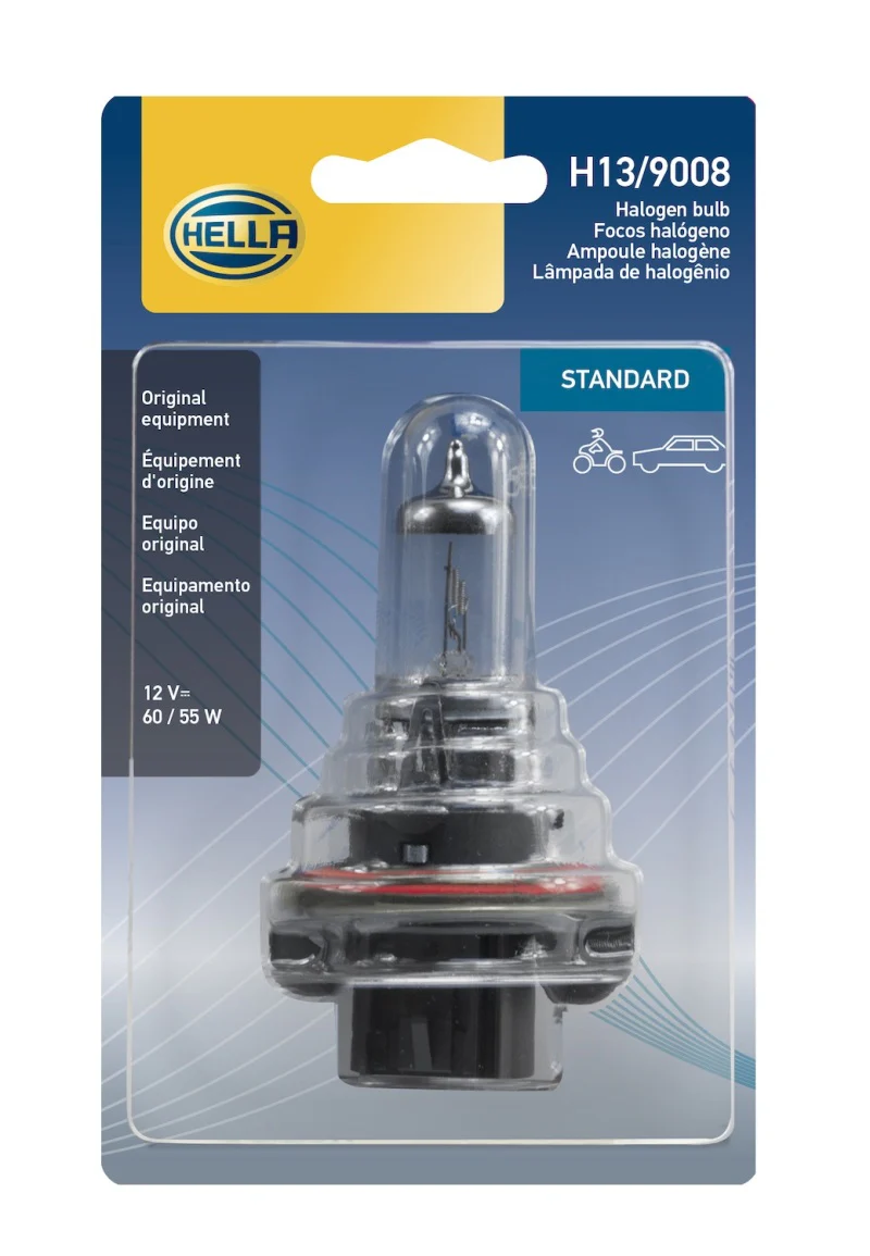 Hella Bulb H13 12V 60/55W P264T T4 Sb - Image 4