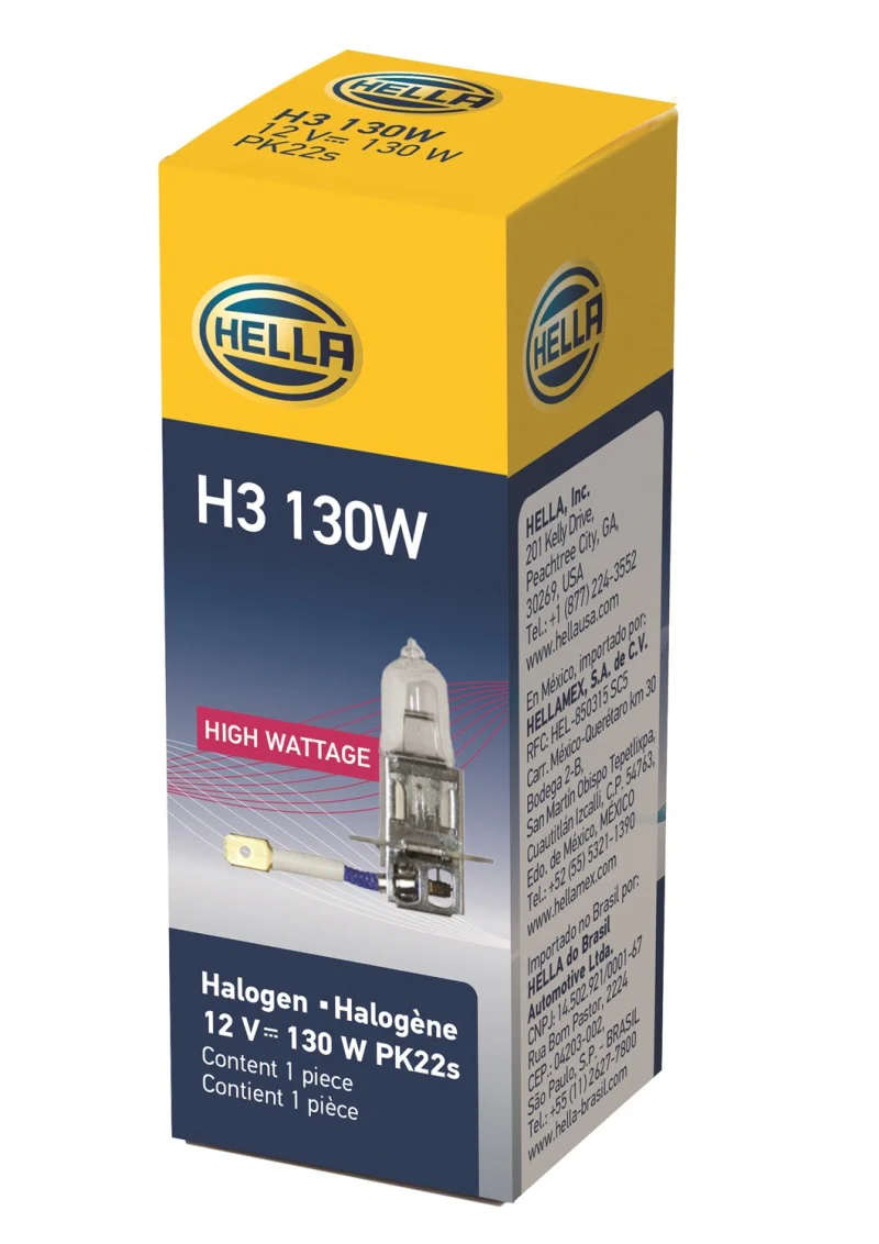 Hella BULB H3 12V 130W PK22s T3.25 - Image 7
