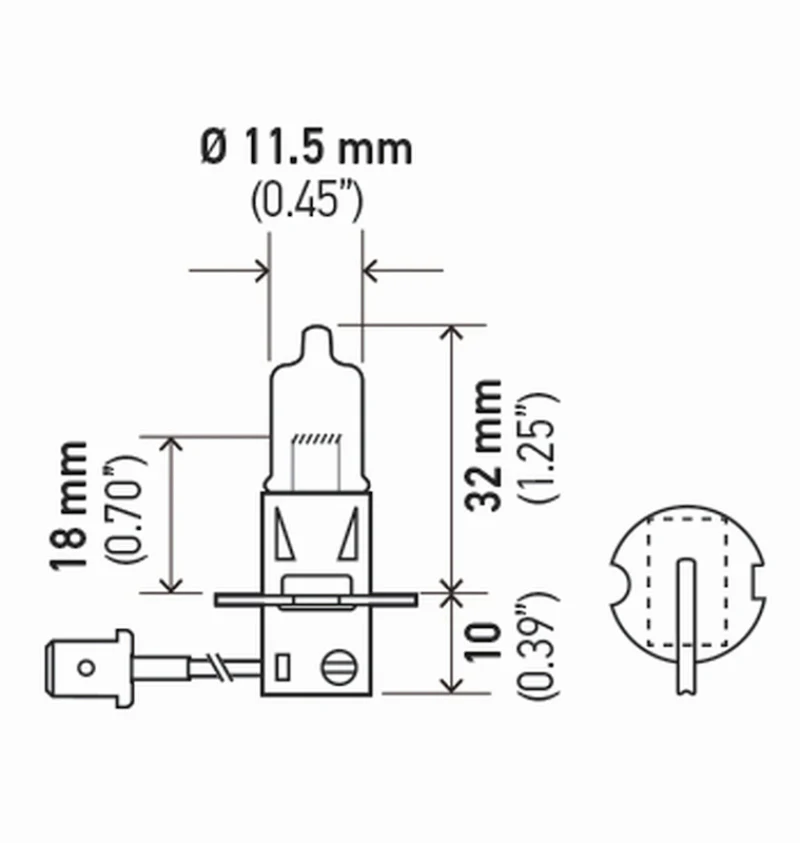Hella Bulb H3 12V 55W Pk22S T325 Sb - Image 9