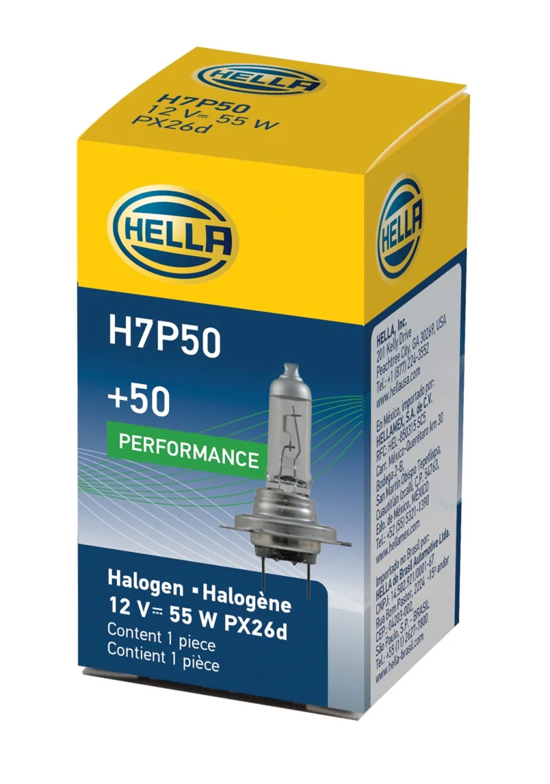 Hella Bulb H7 12V 55W Px26D T4625 +50 - Image 4