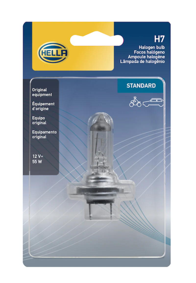 Hella Bulb H7 12V 55W Px26D T4625 Sb - Image 7