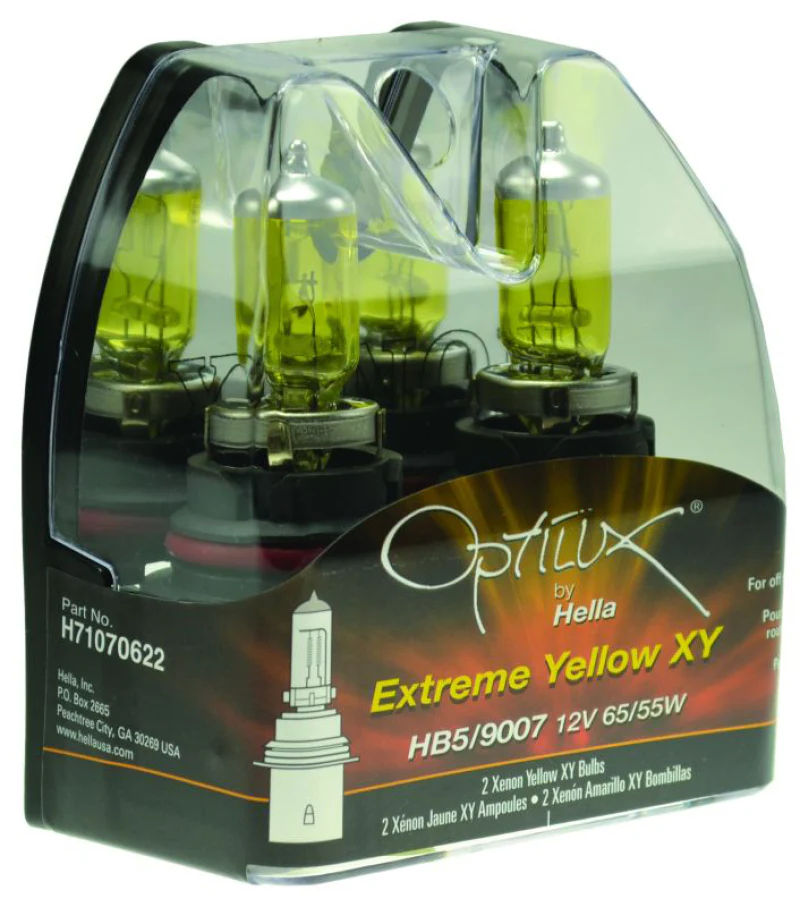 Hella Bulb Hb5 9007 12V 65/55W Xen Ylw - Image 2
