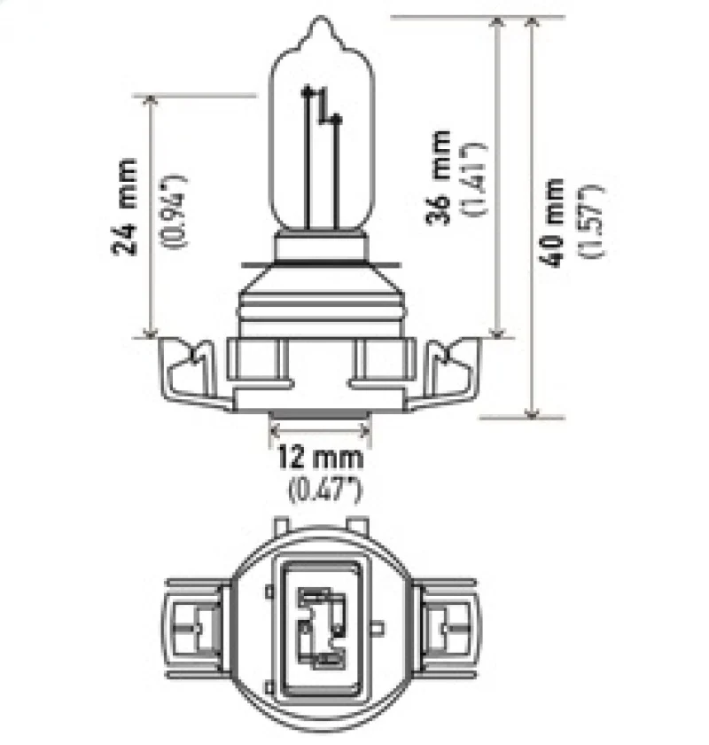 Hella H16/9009 12V 35W Xen Pure Yellow XY Bulb (Pair) - Image 24