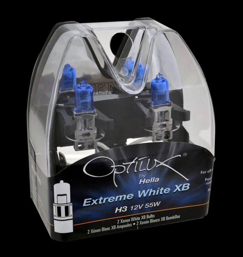 Hella H3 12V 55W Xen White XB Bulb (Pair) - Image 12