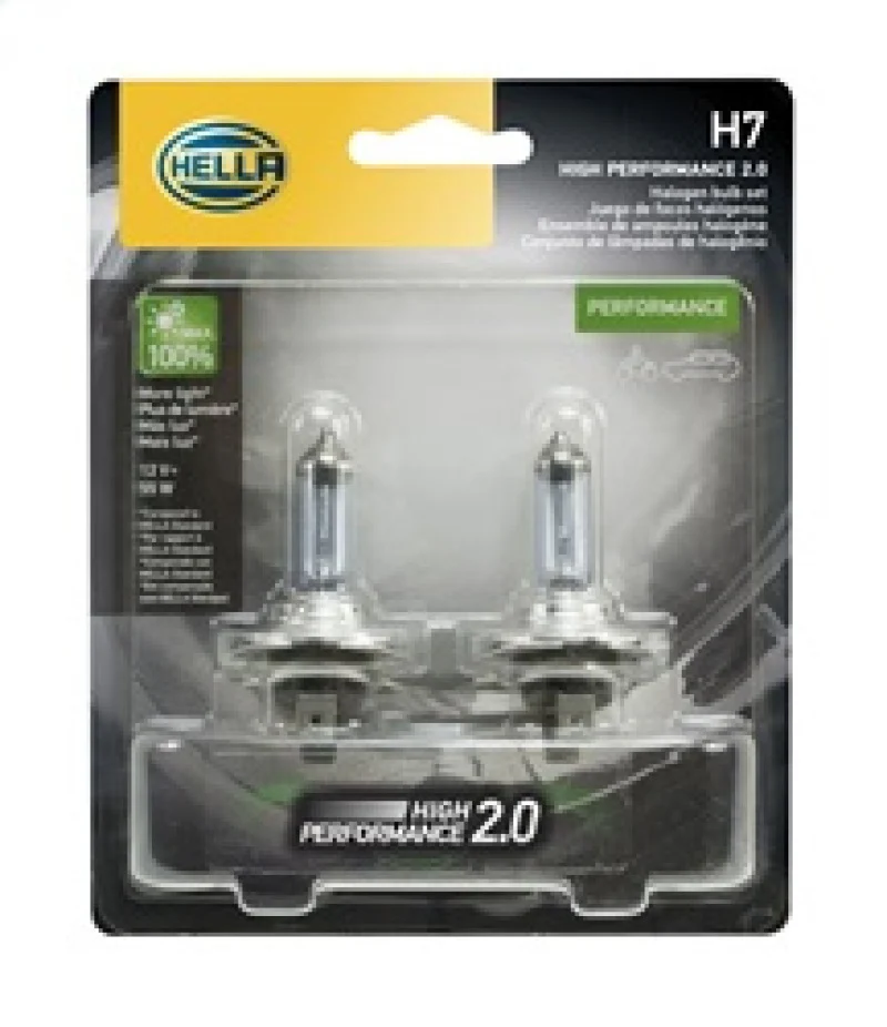 Hella H7 12V 55W PX26D HP 2.0 Halogen Bulbs - Image 10