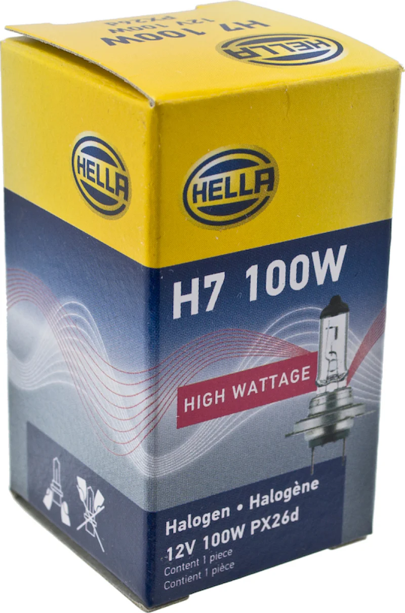 Hella High Wattage Bulb H7 12V 100W PX26d T4.6 - Image 15