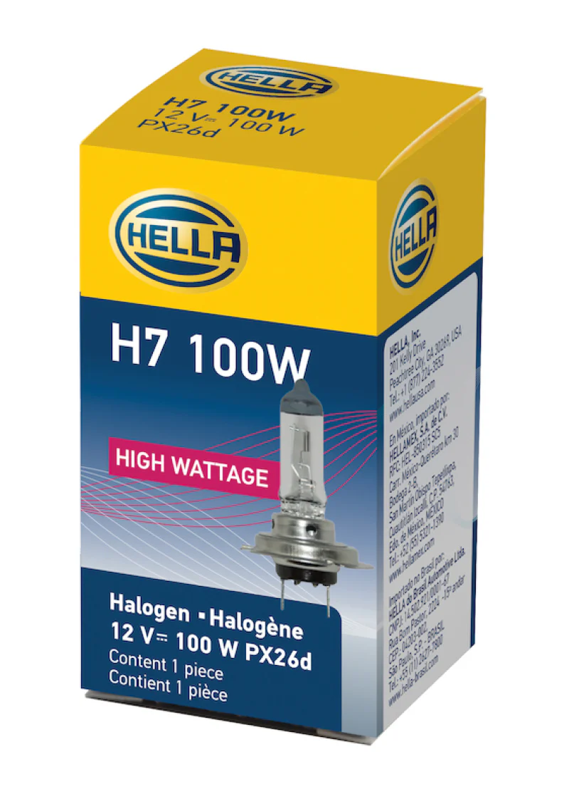 Hella High Wattage Bulb H7 12V 100W PX26d T4.6 - Image 9