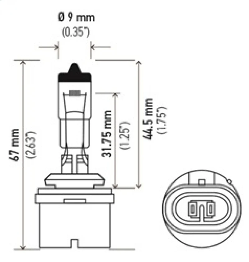 Hella Optilux 880 12V Xenon Yellow XY Bulb - Image 21