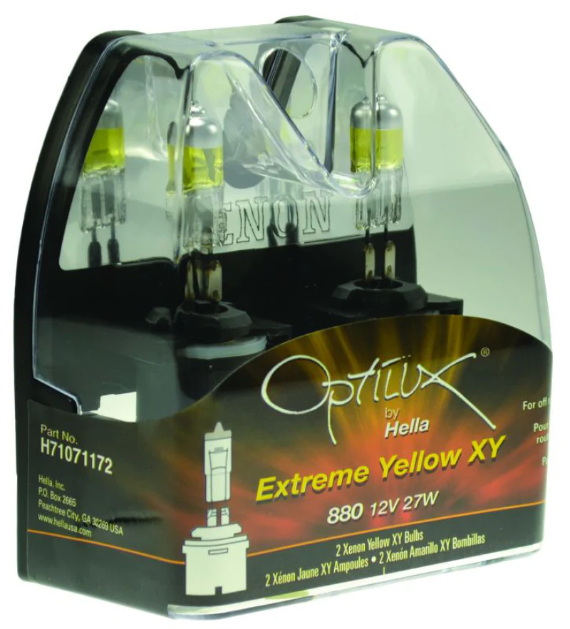 Hella Optilux 880 12V Xenon Yellow XY Bulb - Image 3