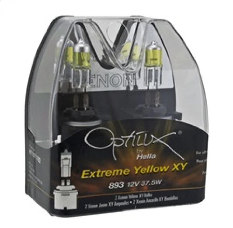 Hella Optilux 893 12V 37.5W Extreme Yellow Bulbs (Pair) - Image 24