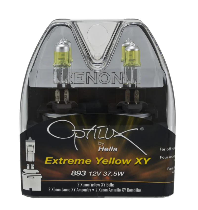 Hella Optilux 893 12V 37.5W Extreme Yellow Bulbs (Pair) - Image 28