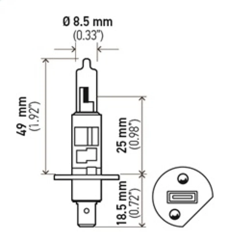 Hella Optilux H1 100W XB Extreme White Bulbs (Pair) - Image 26