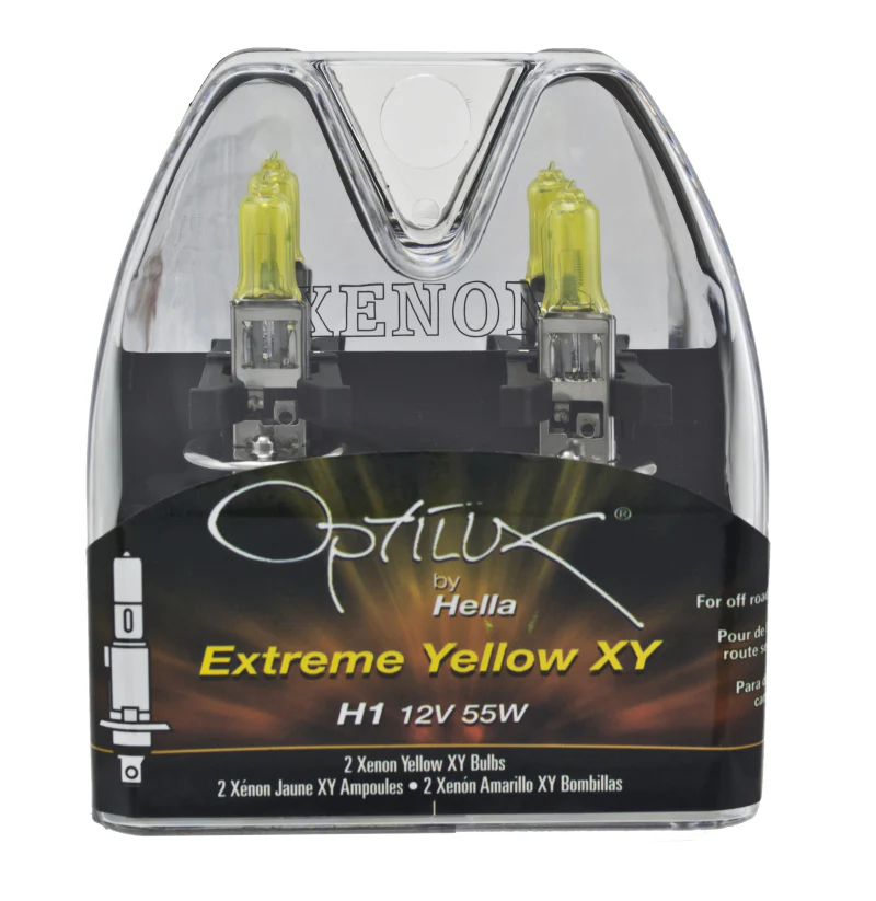 Hella Optilux H1 12V/55W XY Yellow Bulb - Image 18