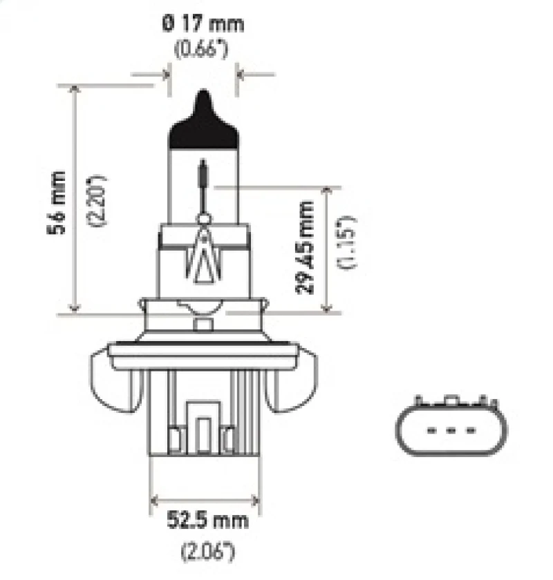 Hella Optilux H13/9008 12V 60/55W XB Xenon White Bulbs (Pair) - Image 18