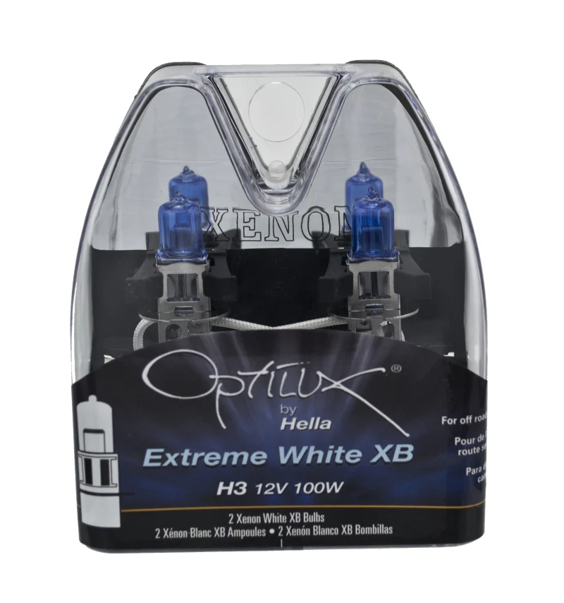 Hella Optilux H3 12V / 100W Xenon White XB Light Bulb - Image 12