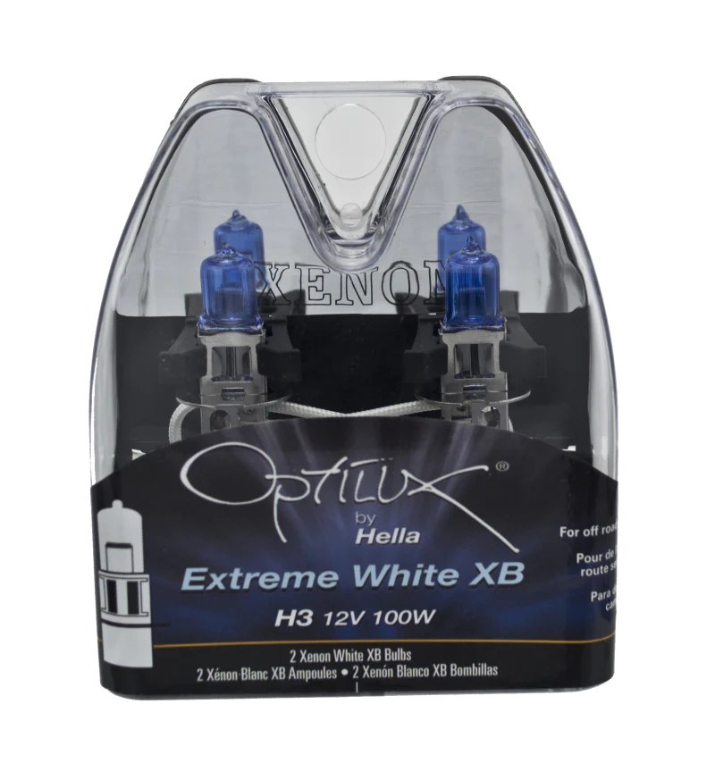 Hella Optilux H3 12V / 100W Xenon White XB Light Bulb - Image 24