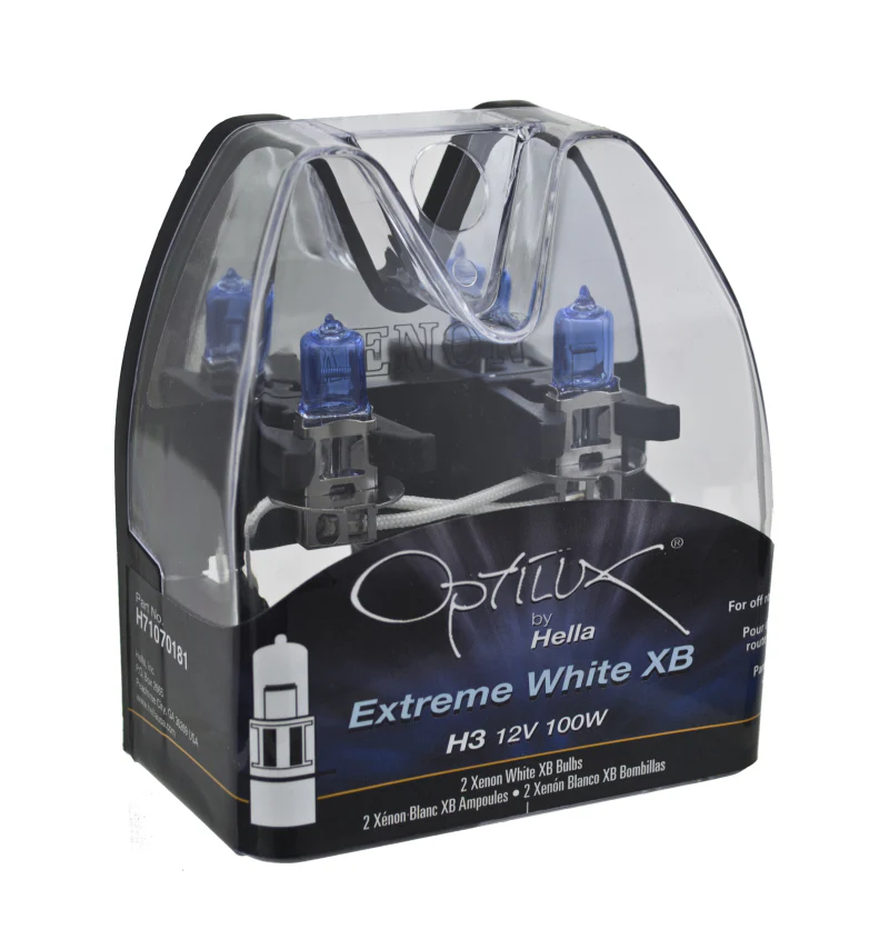Hella Optilux H3 12V / 100W Xenon White XB Light Bulb - Image 26