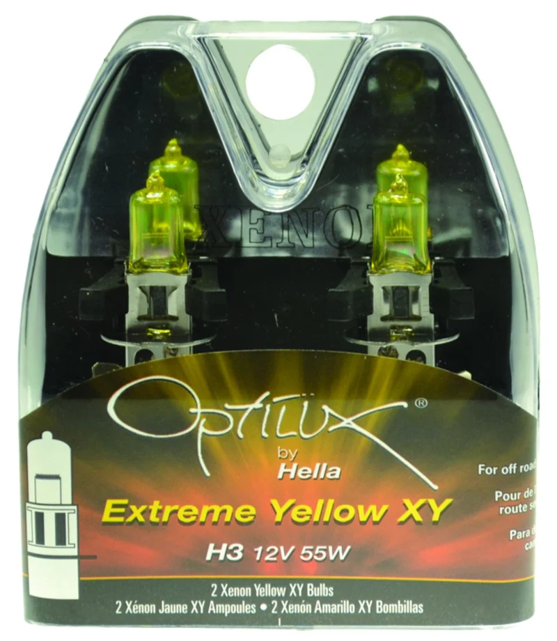 Hella Optilux H3 12V/55W XY Extreme Yellow Bulb - Image 30