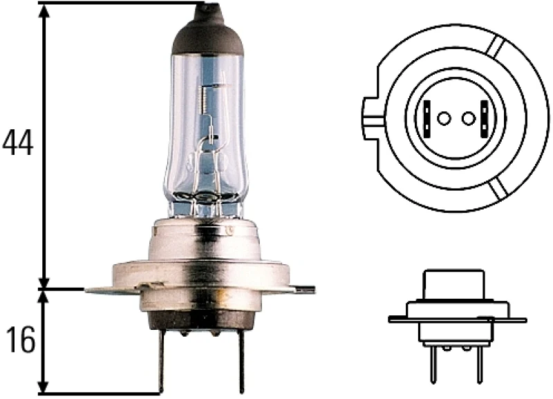 Hella Optilux H7 12V/55W XY Xenon Yellow Bulb - Image 13