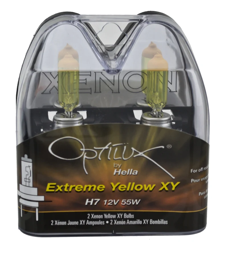 Hella Optilux H7 12V/55W XY Xenon Yellow Bulb - Image 15