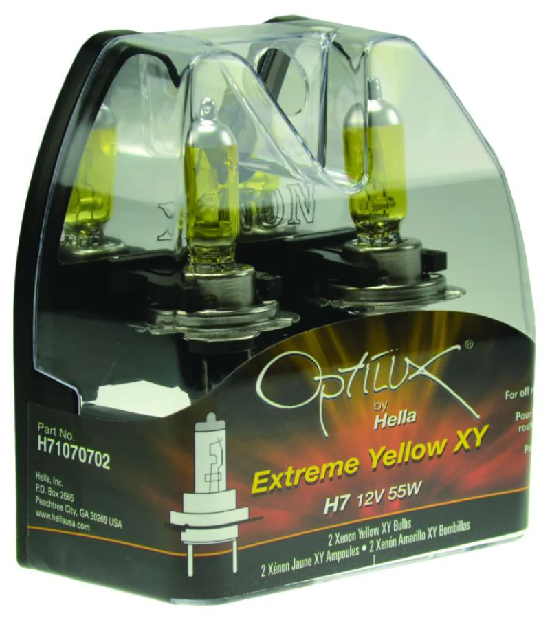 Hella Optilux H7 12V/55W XY Xenon Yellow Bulb - Image 25