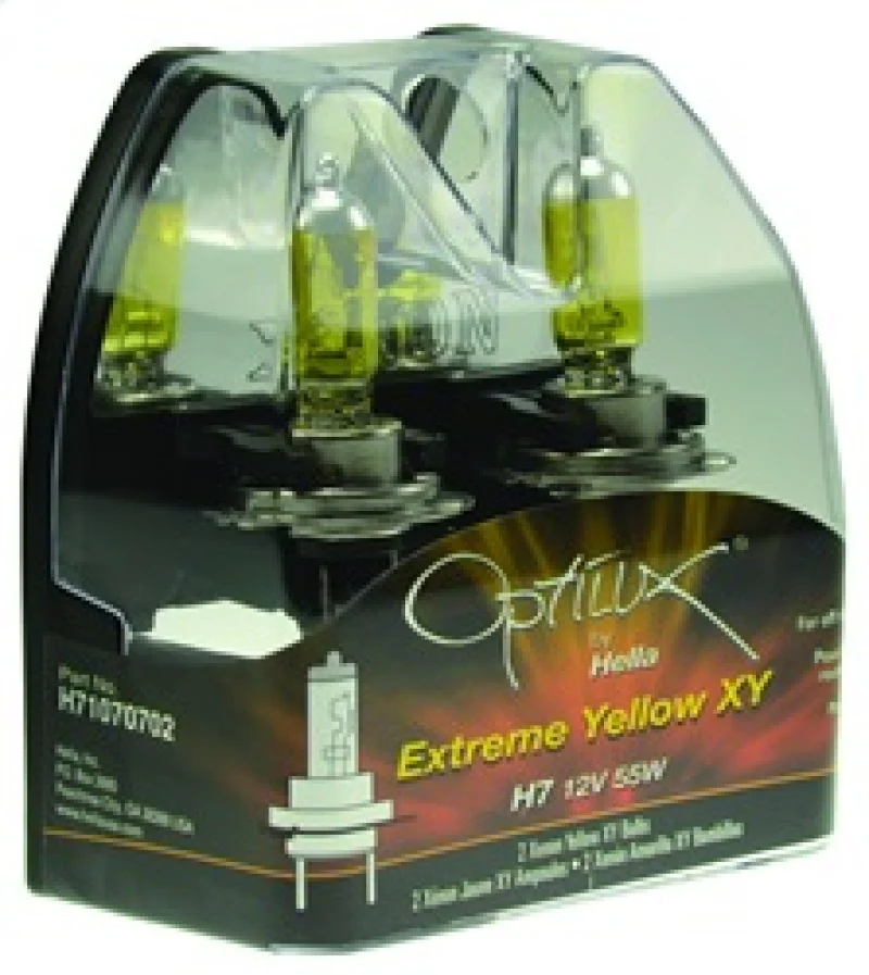 Hella Optilux H7 12V/55W XY Xenon Yellow Bulb - Image 28