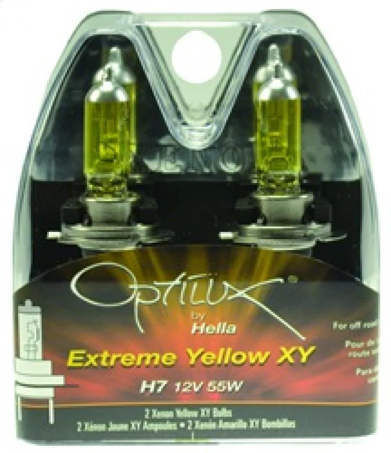 Hella Optilux H7 12V/55W XY Xenon Yellow Bulb - Image 36