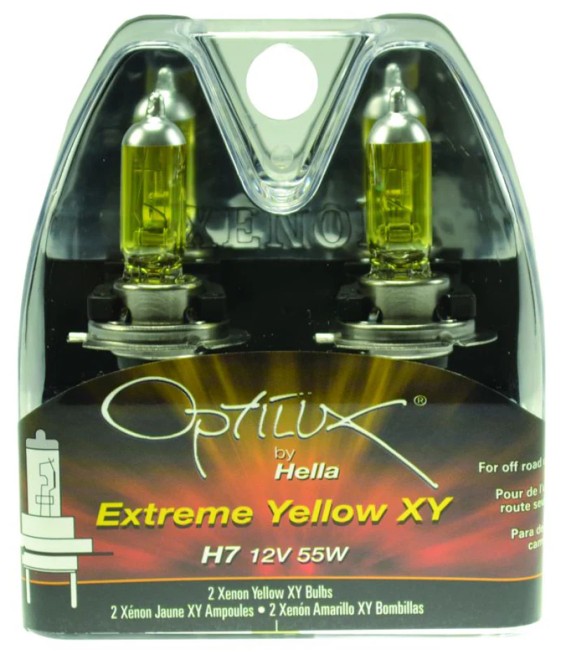 Hella Optilux H7 12V/55W XY Xenon Yellow Bulb - Image 38